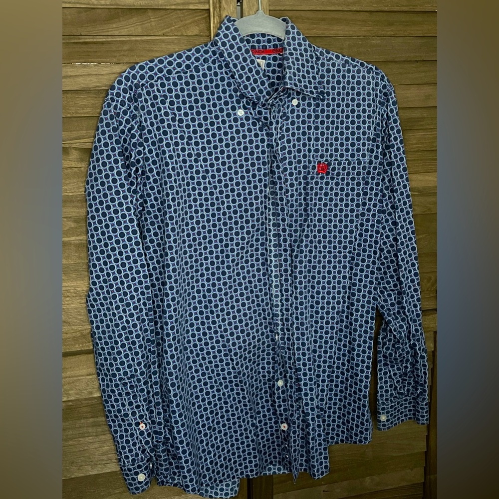 Cinch button down